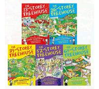 Treehouse Books Collection Andy Griffiths 5 Books Bundle (The 65-Storey Treehouse, The 52-Storey Treehouse, The 39-Storey Treehouse, The 13-Storey Treehouse, The 26-Storey Treehouse)