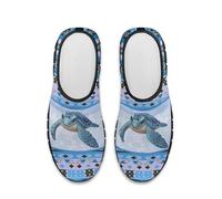 Treeinart Aztec Turtle Shoes for Women Sneakers Comfy Loafers with Anti-Skid Breathable Footwear with Arch Support No Laces Trainers All Day Wear