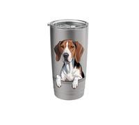 Treeing Walker Coonhound Cute Peeking TWC Dog Lover Stainless Steel Insulated Tumbler