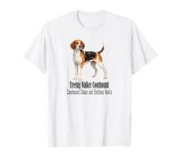 Treeing Walker Coonhound Dog Chaos Endless Howls Pet T-Shirt