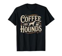 Treeing Walker Coonhound Mom Runs Coffee Hound Dog Mama TWC T-Shirt