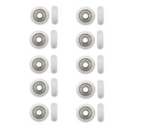 Treer 23mm Pulley Roller Wheel for 3D Printers, Furniture Pulley Roller with 625ZZ Ball Bearing, 20-Pcs (White)