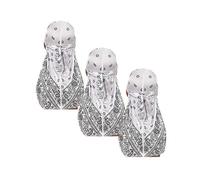 Treer 3pcs Silk Durag for Men Women, Long Tail Durag Headwraps Unisex Sport Cap Pirate Bandanas Turban for 360 Waves, Paisley (One size,Set 7)