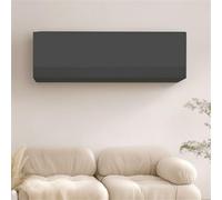 Treer Air Conditioner Cover Indoor, Wall-Mounted Elastic Conditioner Dustproof Units Split Indoor Wall-Mounted AC Covers All-Inclusive Washable (Black,75-95)