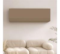 Treer Air Conditioner Cover Indoor, Wall-Mounted Elastic Conditioner Dustproof Units Split Indoor Wall-Mounted AC Covers All-Inclusive Washable (Brown,75-95)