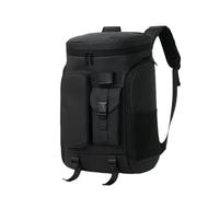 Treer Cabin Bag for Ryanair EasyJet Wizz Air, 50x32x18 Underseat Carry On Travel Backpack Water Repellent, Lightweight Hand Luggage Rucksack for Flight Travel (Black)