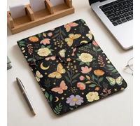 Treer Colorful Butterfly PU Leather Vertical Laptop Sleeve (Butterfly)