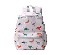 Treer Kids Backpack, 3D Cartoon Print Boys Backpack, Waterproof Nylon Schoolbag, 3-10 Years Children's Rucksacks Personalised Rucksack for School Travel Holiday (Dinosaur,29x23x12cm)