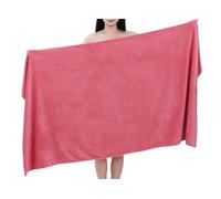 Treer Microfibre Massage Bed Cover Sheet, Solid Colour Thick Couch Towel for SPA, Beauty Salon and Therapists, Washable Treatment Table Blanket (Deep Red,100x200cm)