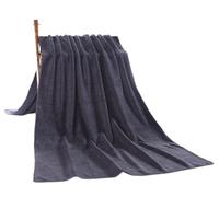 Treer Microfibre Massage Bed Cover Sheet, Solid Colour Thick Couch Towel for SPA, Beauty Salon and Therapists, Washable Treatment Table Blanket (Gray,100x200)