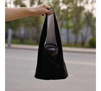 Treer Protective Wrap Camera, Camera Protective Wrapping Lightweight Soft Cloth Magic Self-Adhesive Cloth Around Pouch Lens Protector Cover - Folding Washable (TB04-Black,55 * 55cm)