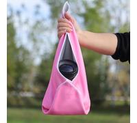 Treer Protective Wrap Camera, Camera Protective Wrapping Lightweight Soft Cloth Magic Self-Adhesive Cloth Around Pouch Lens Protector Cover - Folding Washable (TB04-Hot Pink,45 * 45cm)