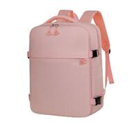 Treer Ryanair Cabin Bags 40x30x20 Underseat Travel Backpack Cabin Bag Carry on Water Resistant Hand Luggage for Airplanes, Multiple Pockets Comfort Rucksack for Men Women (Pink,40x30x20cm)