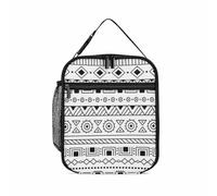 Treer School Backpack for Girls Boys Kids Teens 3 in 1 Gray White Style School Bag Set School Bags with Shoulder Lunch Bag and Pencil Case Students Schoolbags (Sun,Lunch Bag)