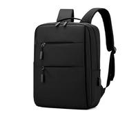 Treer Solid Color Ryanair Cabin Bags with USB Charging Port, Underseat Travel Backpack Cabin, Carry on Hand Luggage Bag 40x30x14 for Airplanes, Multiple Pockets Rucksack for Men and Women (Black 01)