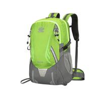 Treer Travel Hiking Backpack 45L, Lightweight Foldable Rucksack for Men Women, Water Resistant Multifunction Daypack for Camping Cycling Climbing Walking Trekking (Green N1,51x30x19cm)