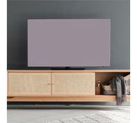 Treer TV Protector Cover, Dust TV Screen Cover All-Inclusive Elastic Dust-Proof Screen Protector for 32” to 75” TV/PC Display (Silver Grey,52-60 inches)