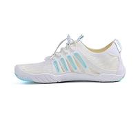 Treer Water Shoes Women Mens Kids, Outdoor Beach Aqua Swim Barefoot Shoes Quick Dry Lightweight Water Shoes for Beach Surf Diving Swimming Pool Extreme Sports