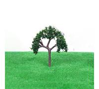 Trees 4. Model Scene Production - Willow 5pcs Trunks Trees Tree Diy for Ancient Plastic Landscape Diorama Materials Realistic 5cm/6cm/9cm Solid Color(4.5CM)