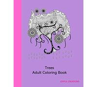 Trees Adult Coloring Book
