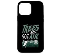 Trees Are 90% Air Funny Disc Golf Logic Case for iPhone 13 Pro Max