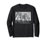 Trees at Taos Pueblo Long Sleeve T-Shirt