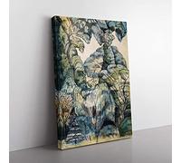 Trees in Bird Garden by Paul Nash Canvas Wall Art Print 30x20 Inch