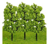 Trees Model, 4.72in Miniature Architectural Landscape Model Railway Trees, for DIY Model Train Scenery Landscape, Architecture Trees(10pcs)