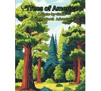 Trees of America: A State-by-State Coloring Book Adventure