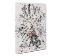 Trees Touching the Sky Watercolour Canvas Print | Gallery Wrapped 30mm Frame Wall Art | 30x20 inches | Ready to Hang | Modern Landscape Picture | Living Room Bedroom Lounge Office