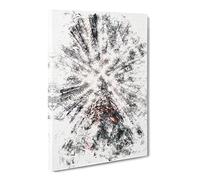 Trees Touching The Sky Watercolour Canvas Print | Gallery Wrapped 30mm Frame Wall Art | 30x20 inches | Ready to Hang | Modern Landscape Picture | Living Room Bedroom Lounge Office