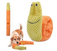 Treetopone Sniffing Toy Dog, Intelligence Toy, Sniffing Rug, Dog Toy, Intelligence for Dogs, Yellow Snail Shape, Interactive Plush Toy, Dogs, Birthday Gift