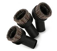 TreeTribe 3 Pack 32mm Horse Hair Round Brush,Round Dusting Brush Applicable for Henry Hetty Attachments,Replacement Universal Round Horse Hair Dusting Suction Nozzle Cleaner Dust Brush Tool