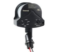 TREEWELL 240-Degree Replacement Motion Detector, Adjustable Time & Detection Sensitivity Up to 60 Feet Range, 3 Working Modes Pir Motion Sensor for Security Floodlight, Black, UL Listed
