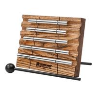 TreeWorks Chimes 5 Note Meditation Energy Chime, Chrome
