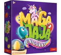 Trefl 02412 Family Board Game, Luminous Electric Eggs and Magnetic Tokens, Fairytale World of Unicorns Innovative Game for Adults and Children from 6 Years Game, Magajaja Unicorns
