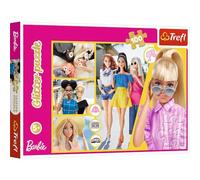 Trefl 100 el. Glitter Brokatowa Barbie [PUZZLE]