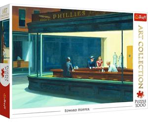 TREFL 1000 ART COLLECTION NIGHTHAWKS By EDWARD HOPPER JIGSAW PUZZLE