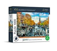 Trefl Puzzle 10702 – Wanderlust: Autumn in Amsterdam – 1000 pcs, Thick Eco Cardboard, Ages 12+