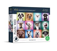 Funny Dog Faces Puzzle Adult - 1000 Pieces Trefl Multi 1 Pack