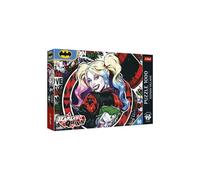 Trefl 10837 Joker Harley Quinn Premium Plus Quality Quinn-1000 Elements, Puzzle Series with Favourite Heroes, Ideal Adaptation of Pieces, for Adults and Children from 12 Years, Multicoloured