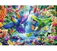 Trefl 10880 Tropical Hummingbird 1000 Pieces DIY Puzzle with Birds Creative Entertainment for Adults and Children from 12 Years, Multicoloured, 10880