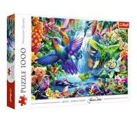 Trefl 10880 Tropical Hummingbird 1000 Pieces DIY Puzzle with Birds Creative Entertainment for Adults and Children from 12 Years, Multicoloured, 10880