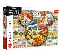 Trefl 10904 Disney 1000-Piece Mickey Mouse Comic Puzzle, for Adults and Children from 14 Years, Multicoloured