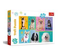 Trefl 16421 Puzzle in the World of Dogs 100 Pieces for Children from 5 Years