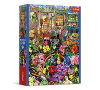 Trefl 2-in-1: 2 x 500 Pieces-Set of Two Puzzles, DIY, Creative Entertainment, for Adults and Children from 10 Years, Multicoloured, 37529