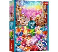 Trefl - 2-in-1 Puzzles - 2 x 500 Pieces - Set of Two Jigsaws, DIY, Creative Entertainment, for Adults and Children from 10 Years