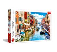 Trefl 27110 2000 Elementi, Alta Qualità, Italia, Paesaggio, Vista Romantica, Puzzle Vacanza, per Adulti e Bambini da 12 anni, Murano Island-Venice