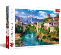 Trefl 37333 Old bridge in Mostar, Bosnia & Herzegovina 500 Piece Jigsaw Puzzle