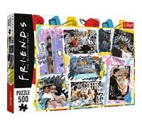 Trefl 37418 Collage, 500 Pieces TV, Characters DIY, Creative Entertainment Fun Classic Puzzles for Adults and Children from 10 Years, Friends Friends